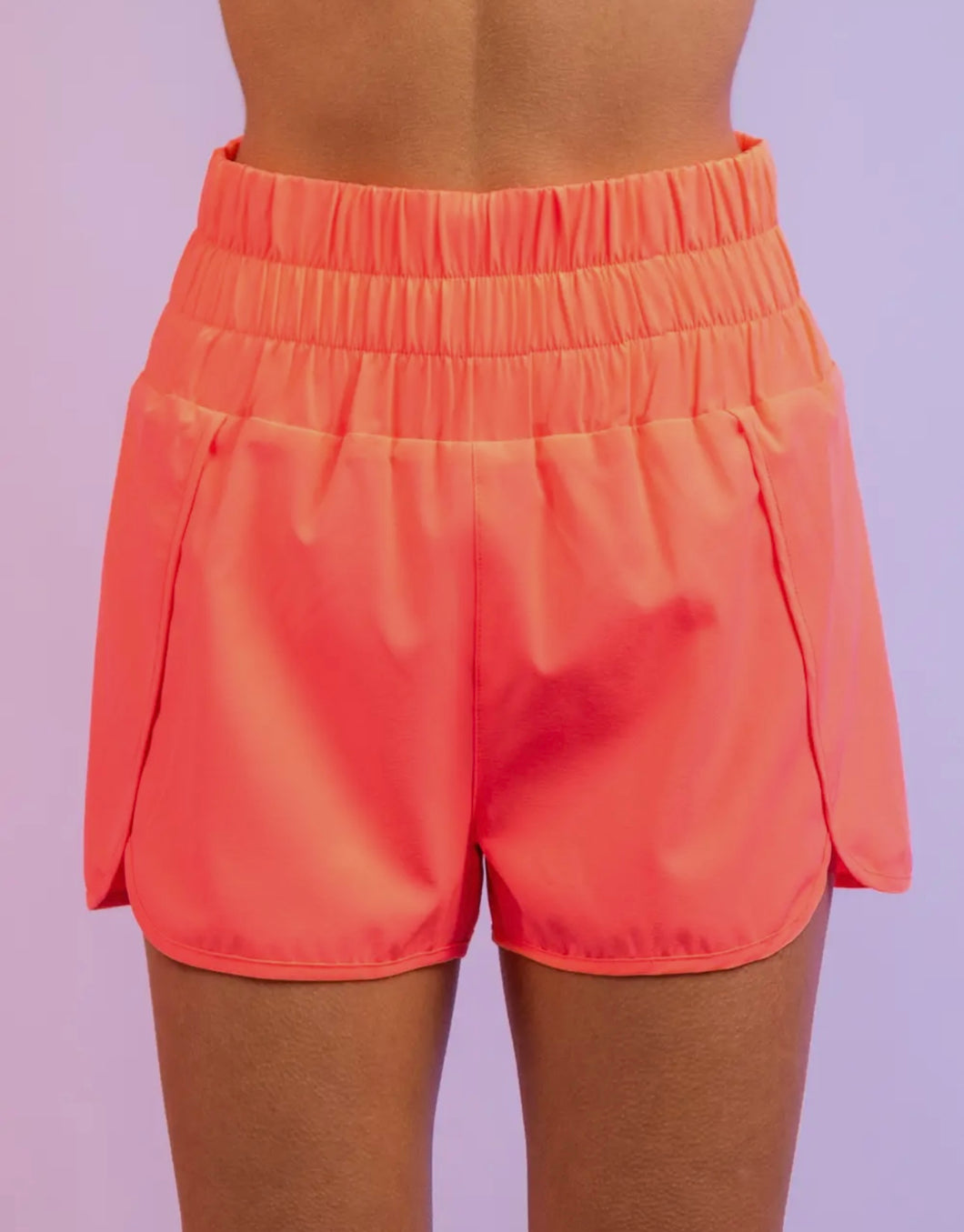 Neon Pink Active Shorts